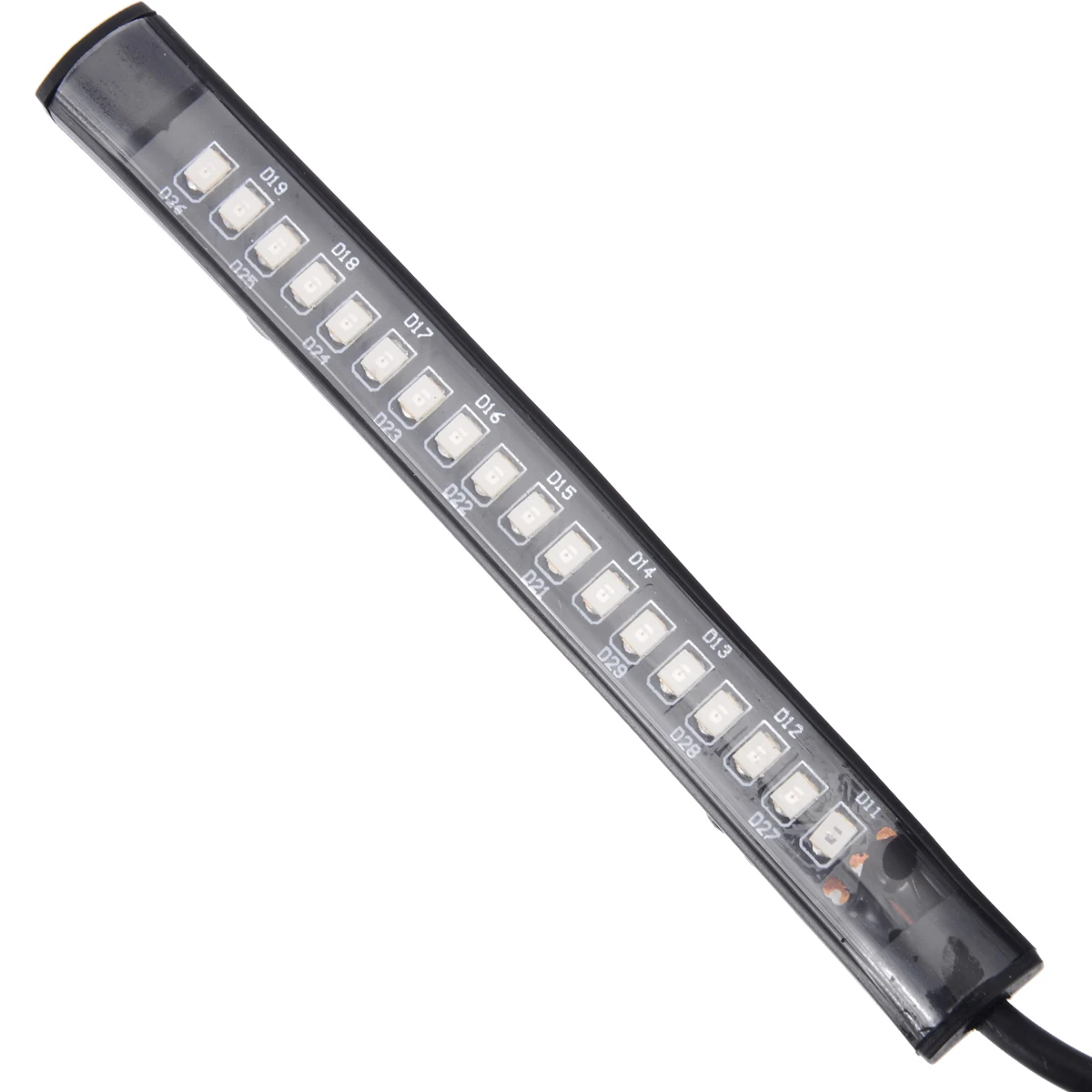 Mayitr 1pc 18SMD Universal Flexible Motorcycle LED Atmosphere Strip Light Multifunctional Tail Brake Stop Turn Signal Lamp
Mayitr 1pc 18SMD Universal Flexible Motorcycle LED Atmosphere Strip Light Multifunctional Tail Brake Stop Turn Signal Lamp