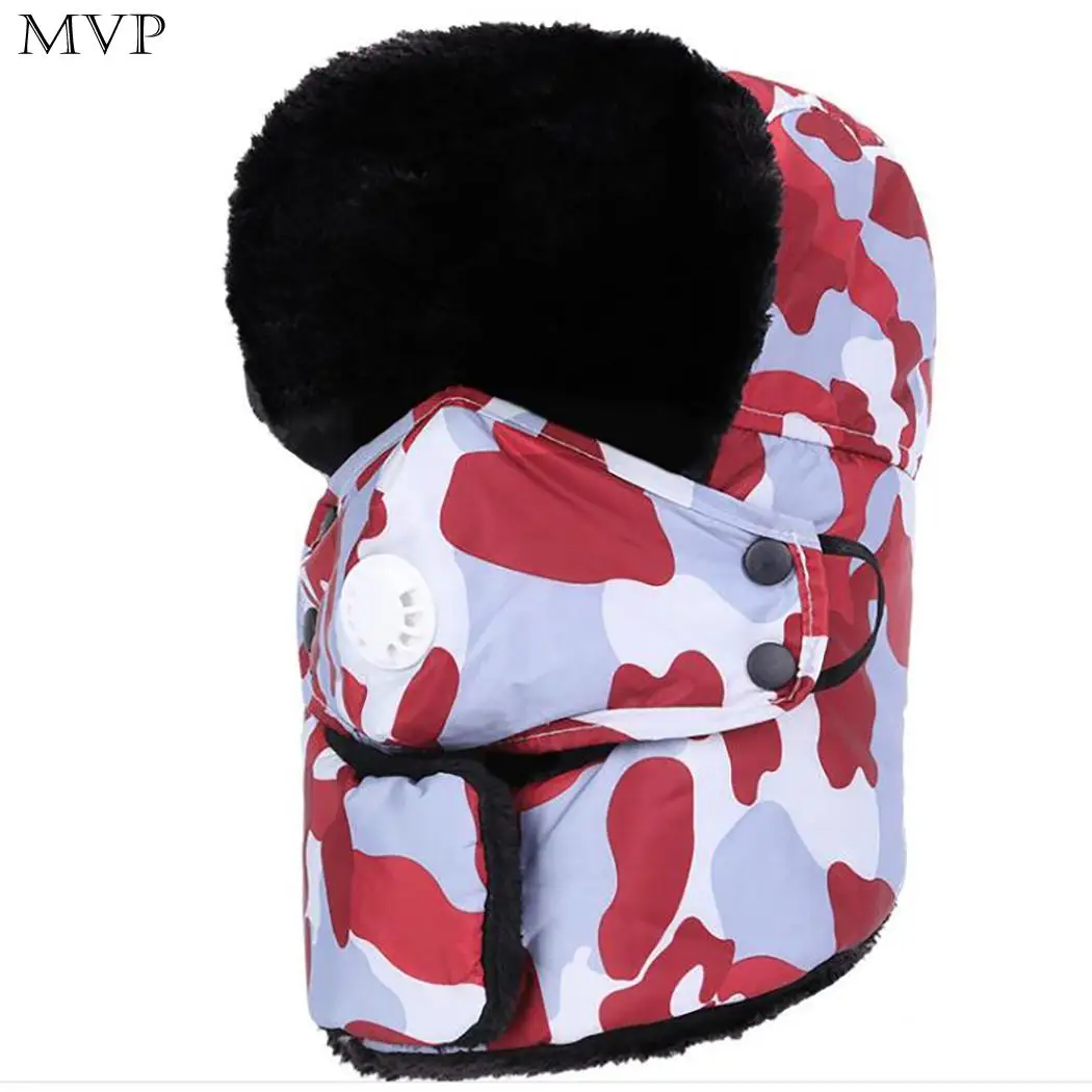 Earmuffs Mask Hat 3 in 1 Outdoor Casual Sports Riding Thick Plush Warm Cap Fall Winter Multifunction | Аксессуары для одежды