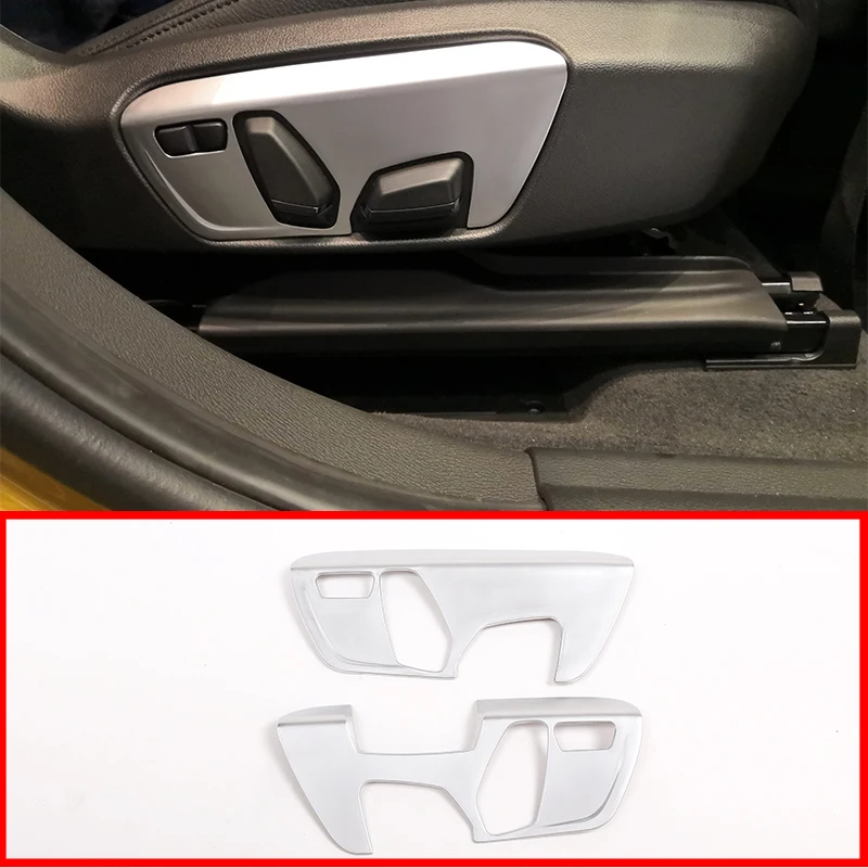 2 шт. ABS хром для BMW X1 F48 2016-2019, для BMW X2 F47 2018 автомобильные кнопки сиденья рамка отделка Аксессуары
2 шт. ABS хром для BMW X1 F48 2016-2019, для BMW X2 F47 2018 автомобильные кнопки сиденья рамка отделка Аксессуары