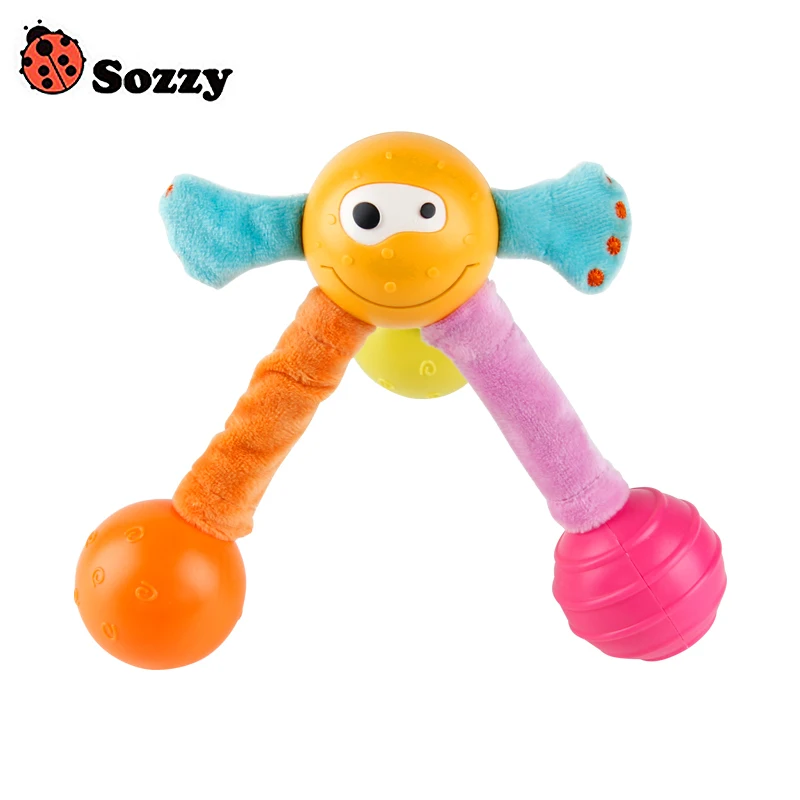 Baby Toys Rattle Ball Hand Bells Fun Jingle Ball Develop Intelligence Training Grasping Ability Toy
Baby Toys Rattle Ball Hand Bells Fun Jingle Ball Develop Intelligence Training Grasping Ability Toy