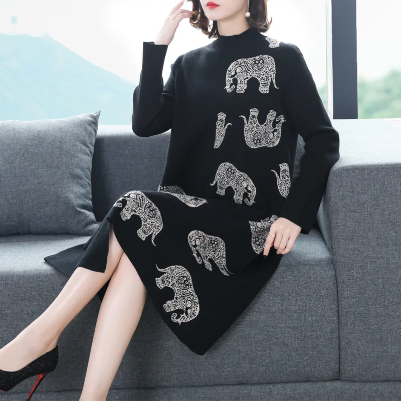 2018 Autumn New Pattern European Will Code Easy Thin Long Fund Temperament Rendering Knitting Dress
2018 Autumn New Pattern European Will Code Easy Thin Long Fund Temperament Rendering Knitting Dress