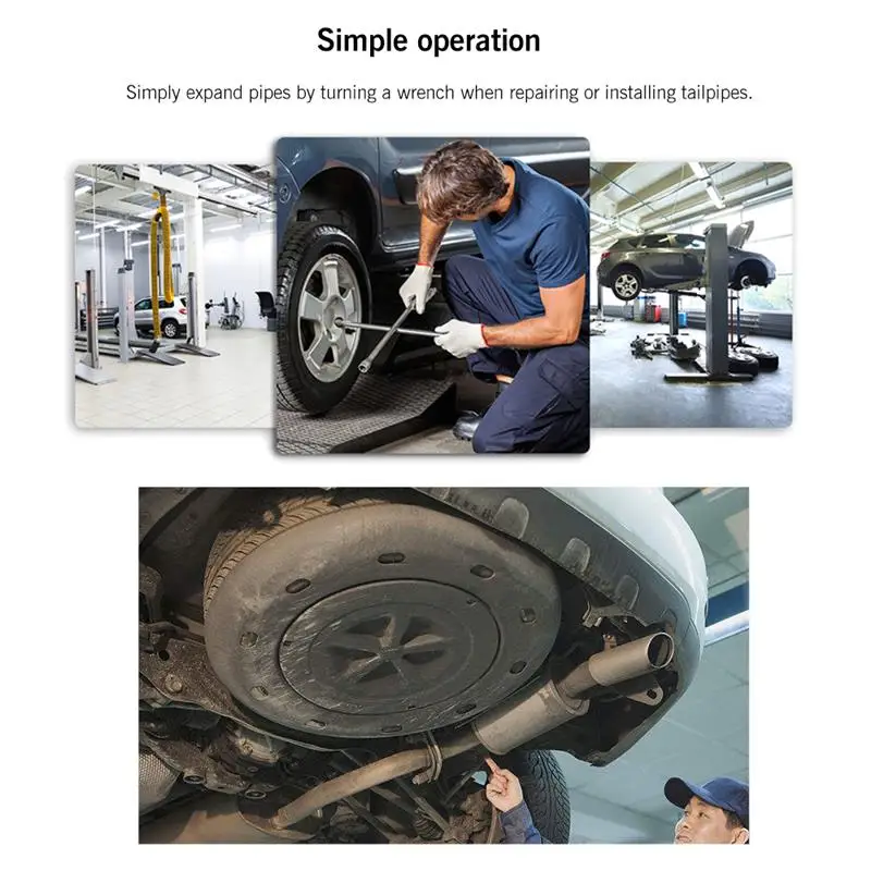 3pcs/Set Car Exhaust Tail Pipe Tailpipe Expander Tube Expander Tool With Case Easy To Use Universal For Car Motorcycle Tail Pipe
3pcs/Set Car Exhaust Tail Pipe Tailpipe Expander Tube Expander Tool With Case Easy To Use Universal For Car Motorcycle Tail Pipe