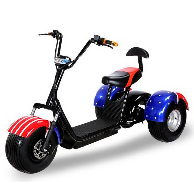 320622/1000W60V Harley электрический автомобиль/три круглый Электрический