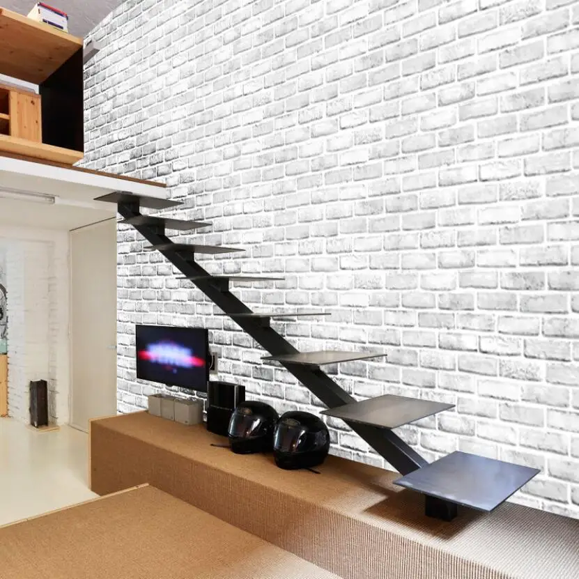 Room Fashion Dorm Modern Decor Wallpaper Living Bedroom 3d Brick Pvc Self Adhesive Kitchen Wall Covering Ez104 | Обустройство дома