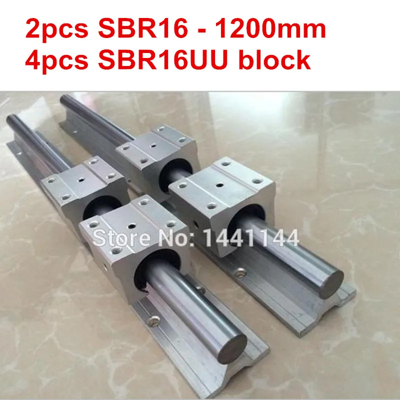 SBR16 линейная направляющая: 2 шт. SBR16-1200 мм линейная направляющая + 4 шт. SBR16UU блок для деталей с ЧПУ
SBR16 линейная направляющая: 2 шт. SBR16-1200 мм линейная направляющая + 4 шт. SBR16UU блок для деталей с ЧПУ