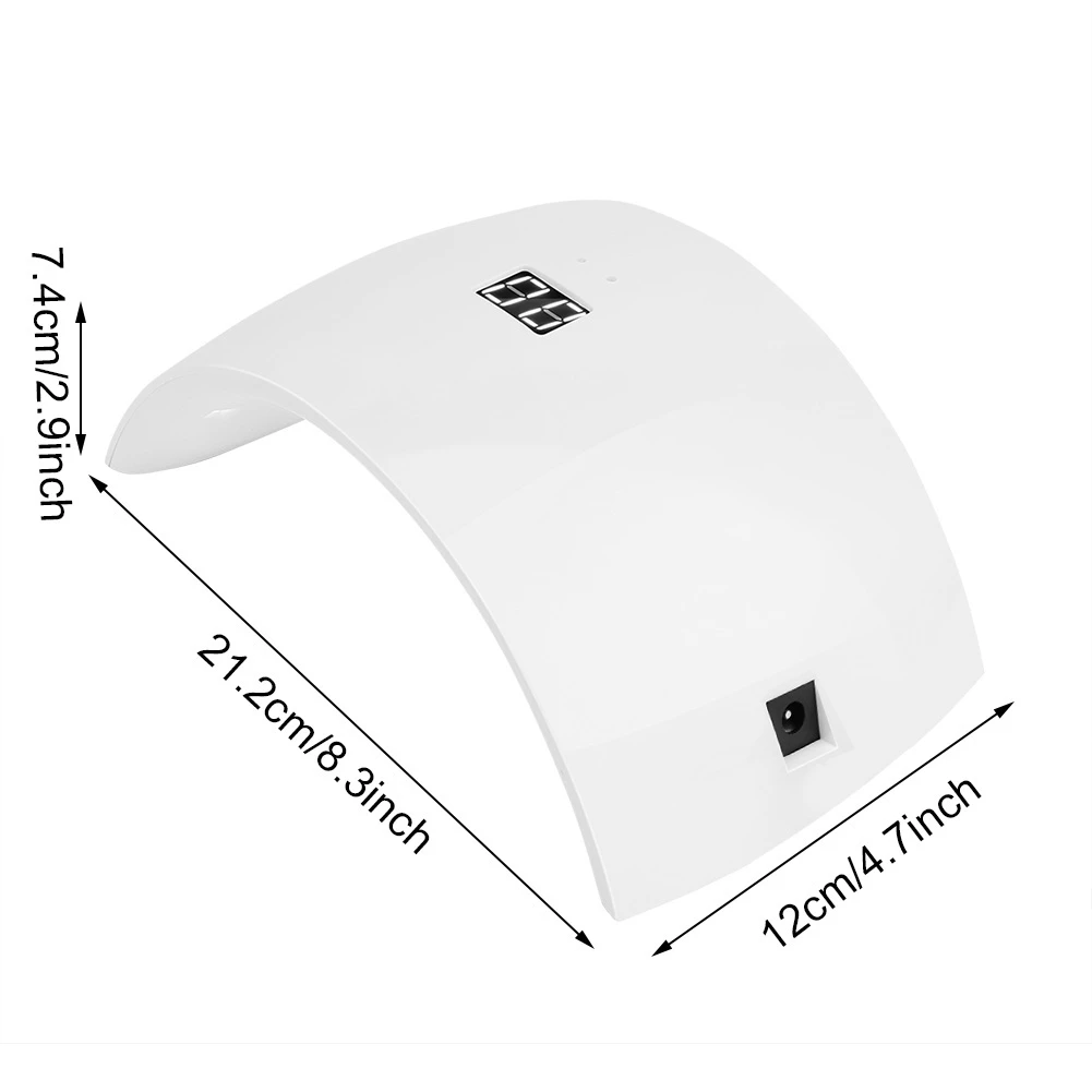 24 W профессиональный uv led лампа для сушки ногтей машина с ЖК-дисплеем 100-240 V v |