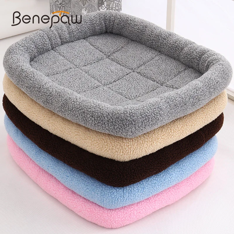 Benepaw Soft Warm Mat Dog 5 Colors Durable Lamb Wool Sleeping Dog Pet Mat Hot Sale Puppy Bed Pink/Beige/Blue/Gray/Brown
Benepaw Soft Warm Mat Dog 5 Colors Durable Lamb Wool Sleeping Dog Pet Mat Hot Sale Puppy Bed Pink/Beige/Blue/Gray/Brown