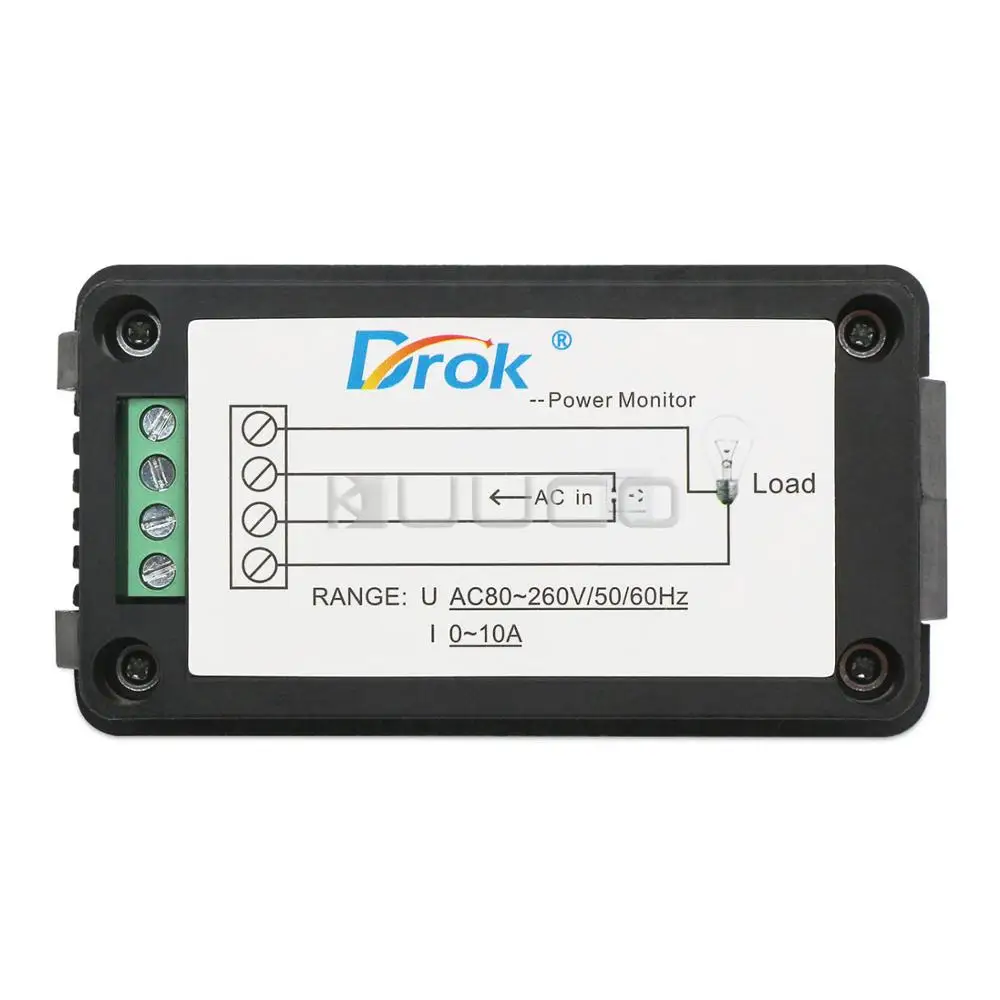 AC Digital Meter/6in1 Voltage/Current/electric energy/Frequency/Power/power factor Monitor Meter/Multimeter/Tester/Digital Meter
AC Digital Meter/6in1 Voltage/Current/electric energy/Frequency/Power/power factor Monitor Meter/Multimeter/Tester/Digital Meter