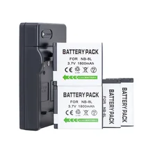 4 шт. сменного аккумулятора NB 8L + USB зарядное устройство для камер
