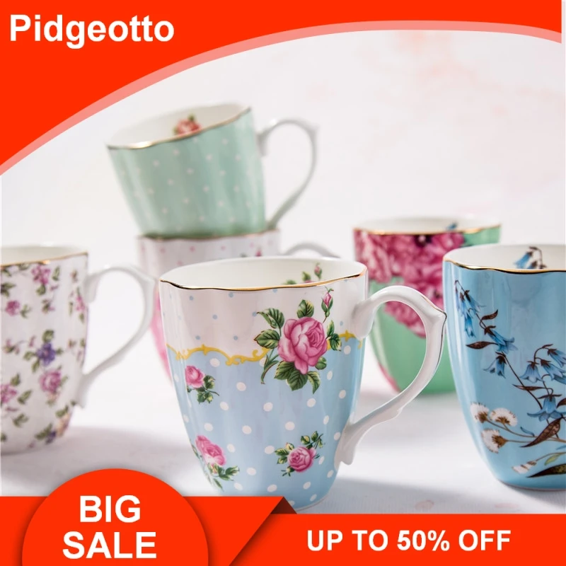 Royal English Pastoral Bone China Coffee Cups Large Capacity Ceramics Breakfast Milk Mug And Cup Free Shipping
Royal English Pastoral Bone China Coffee Cups Large Capacity Ceramics Breakfast Milk Mug And Cup Free Shipping