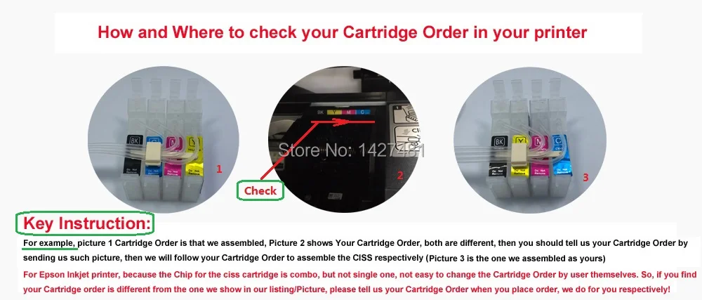 YOTAT CISS T29XL T2991A T2992A T2993A T2994A ink cartirdge for Epson XP235 XP-235 XP-245 XP-432 XP-442 (Australia)
YOTAT CISS T29XL T2991A T2992A T2993A T2994A ink cartirdge for Epson XP235 XP-235 XP-245 XP-432 XP-442 (Australia)