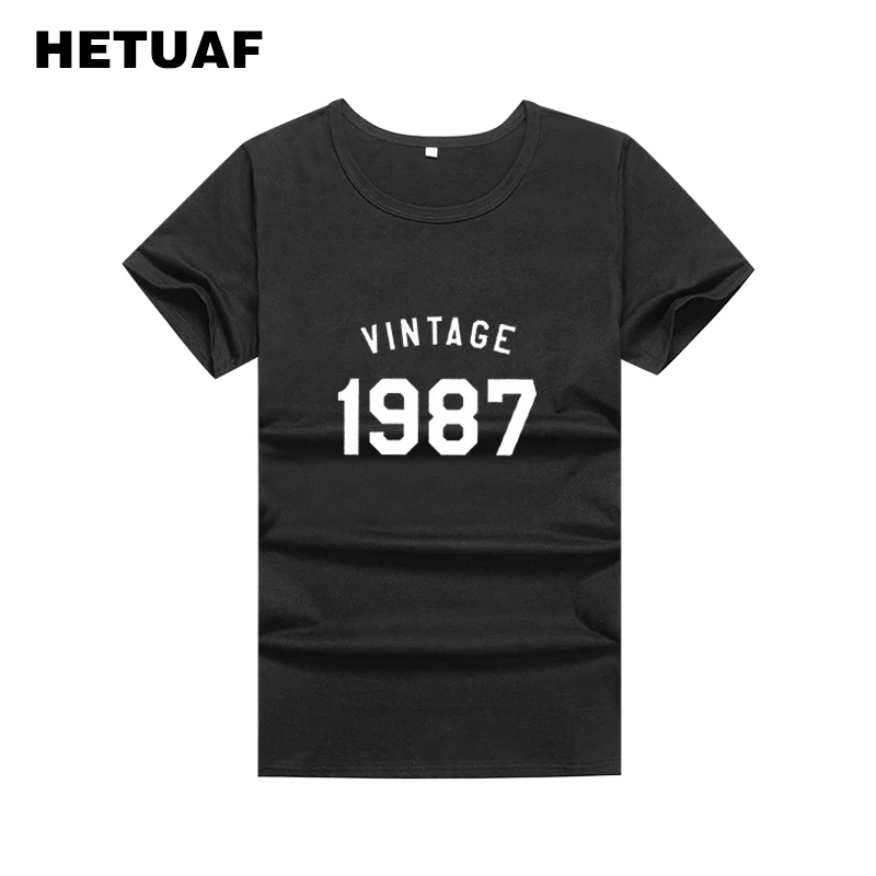Женская хлопковая Футболка HETUAF, с буквенным принтом, в винтажном стиле, летняя, 1987, 2018
Женская хлопковая Футболка HETUAF, с буквенным принтом, в винтажном стиле, летняя, 1987, 2018