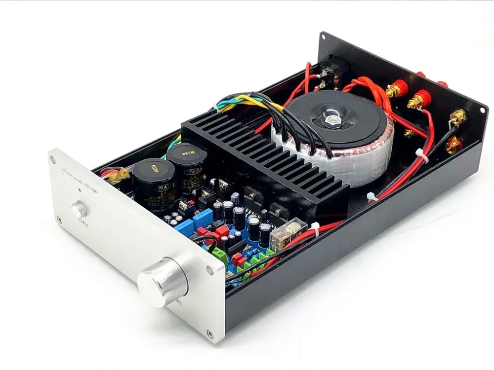 TIANCOOLKEI LM3886 Audio amplifier HIFI DIY kit LM3886TF 2 channels 120w stereo amplifier board Kit+ Amplifier Case+Transformer
TIANCOOLKEI LM3886 Audio amplifier HIFI DIY kit LM3886TF 2 channels 120w stereo amplifier board Kit+ Amplifier Case+Transformer