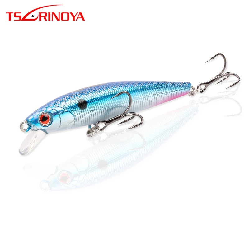 TSURINOYA DW61 80mm 6.0g Floating Minnow Fishing Lure Artificial Bait Culter Bait Laser Coating Bass Lure
TSURINOYA DW61 80mm 6.0g Floating Minnow Fishing Lure Artificial Bait Culter Bait Laser Coating Bass Lure