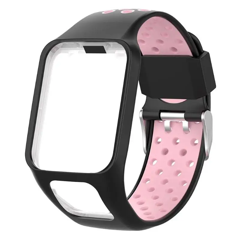 Silicone Smart Watch Strap Replacement for Tom Tom Watchband Wrist Band Bracelet Strap for TomTom Series 2 3 Watch Accessories
Silicone Smart Watch Strap Replacement for Tom Tom Watchband Wrist Band Bracelet Strap for TomTom Series 2 3 Watch Accessories
