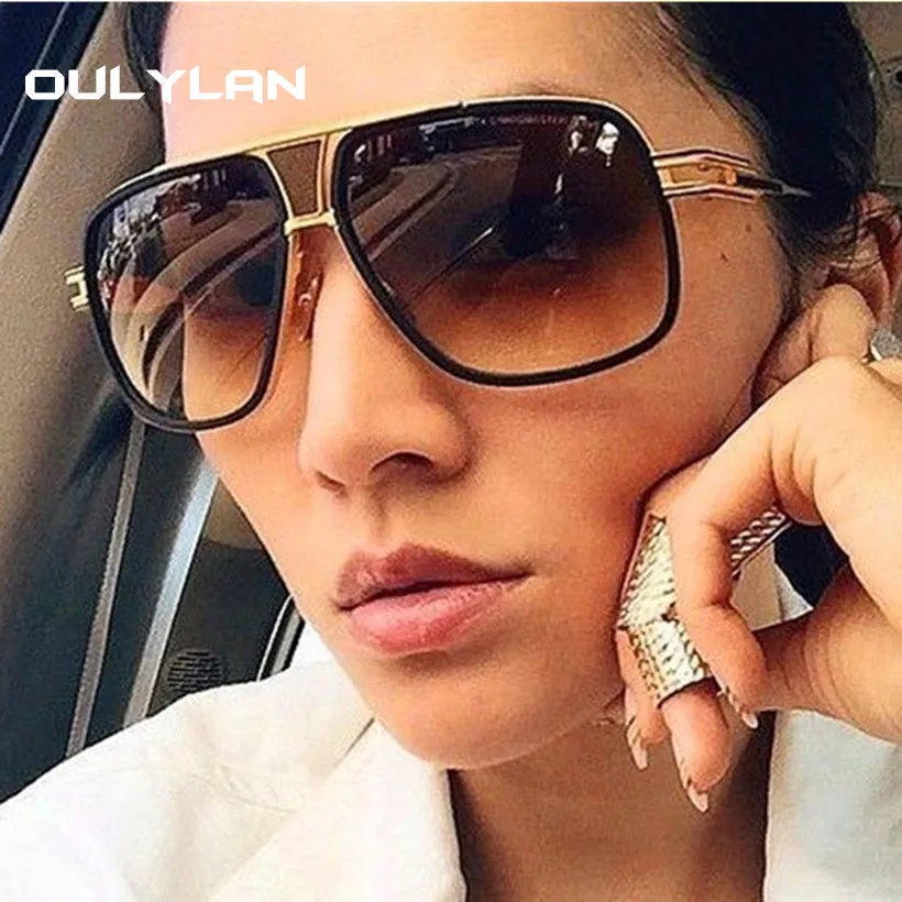 Oulylan Vintage Oversized Sunglasses Women Luxury Brand Designer Metal Driving Sun Glasses Ffor Men Steampunk Goggles UV400
Oulylan Vintage Oversized Sunglasses Women Luxury Brand Designer Metal Driving Sun Glasses Ffor Men Steampunk Goggles UV400