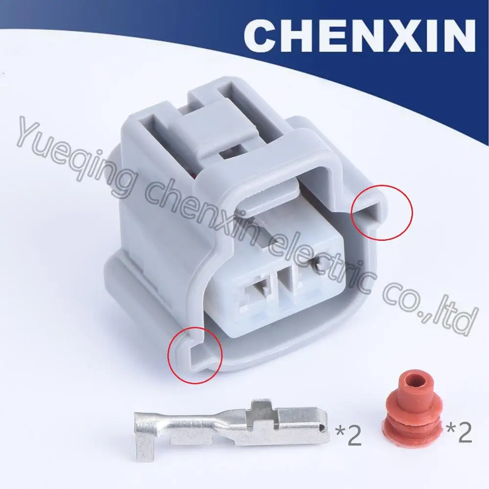 Gray 2 pin car waterproof auto automotive cable connector plug 2.2 female 90980-11019 fog lamp plug Turn signal light connector
Gray 2 pin car waterproof auto automotive cable connector plug 2.2 female 90980-11019 fog lamp plug Turn signal light connector
