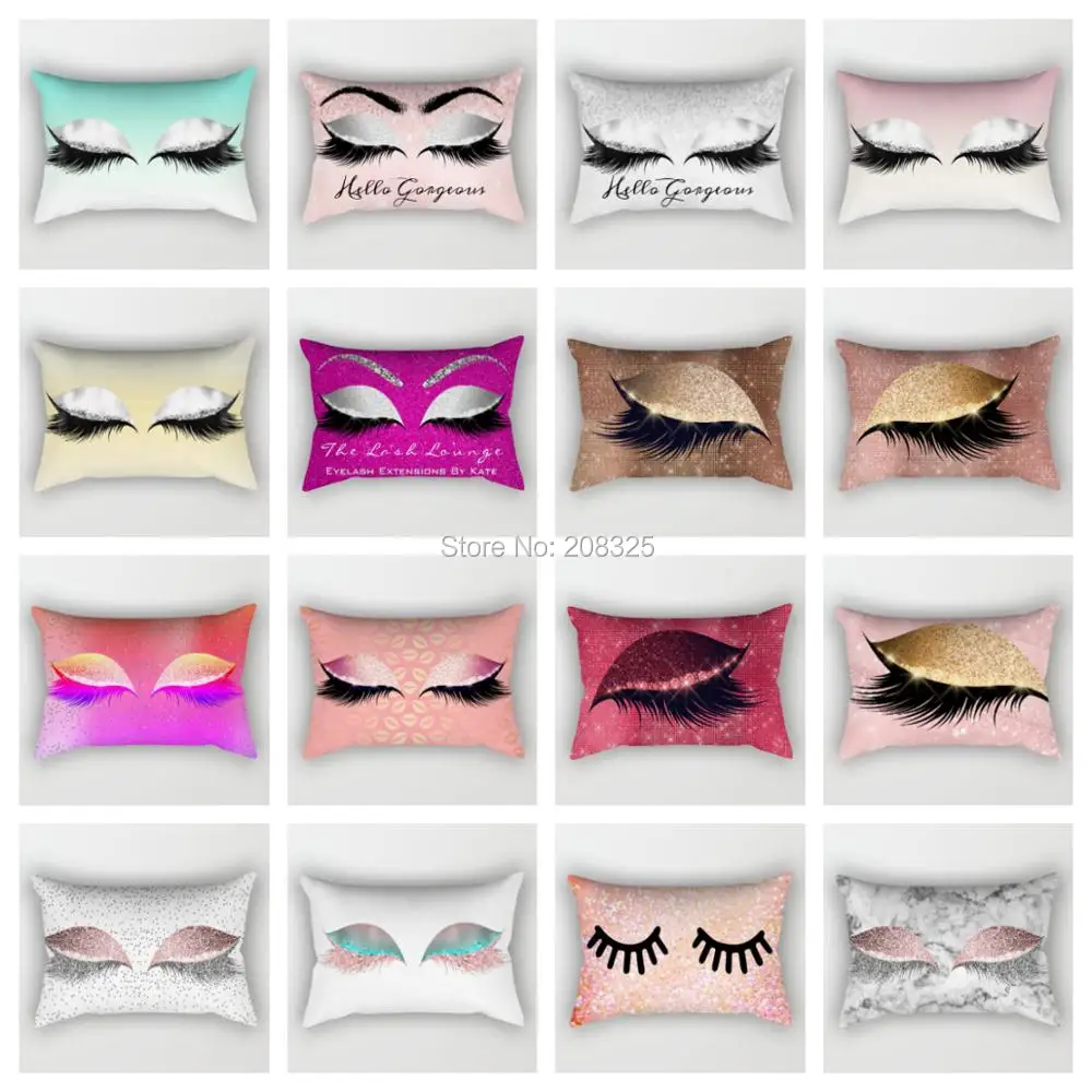 ZENGIA 30x50cm lash pillow soft waist lounge cushion cover Eyelash sofa decorative cushions throw pillows for home decoration
ZENGIA 30x50cm lash pillow soft waist lounge cushion cover Eyelash sofa decorative cushions throw pillows for home decoration