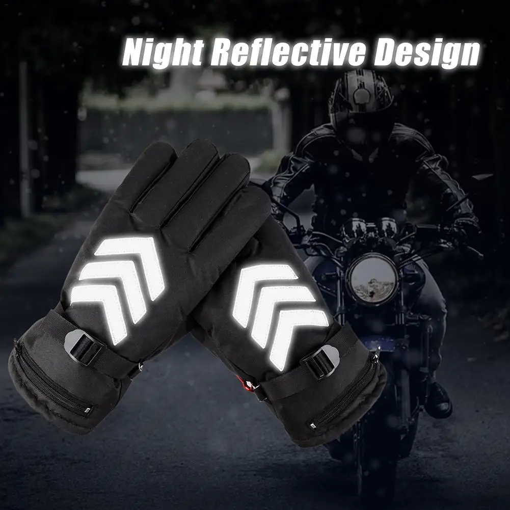 Electric USB Heated Gloves Waterproof Night Reflective Back Touch Screen Motorcycle Electrocar Heating Gloves Warmer
Electric USB Heated Gloves Waterproof Night Reflective Back Touch Screen Motorcycle Electrocar Heating Gloves Warmer