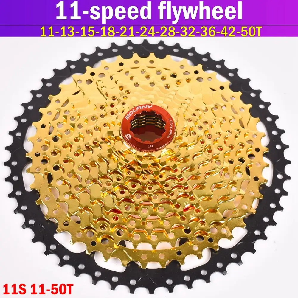 Bicycle flywheel 11S 11-42 46 50T card type MTB MoutainBike 11 speed flywheel sprocket bicycle parts width ratio for M7000 M8000
Bicycle flywheel 11S 11-42 46 50T card type MTB MoutainBike 11 speed flywheel sprocket bicycle parts width ratio for M7000 M8000