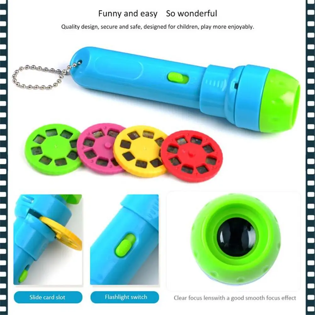 LeadingStar Kids Mini Projector Torch Educational Light-up Toy for Stories Telling(without Battery)
LeadingStar Kids Mini Projector Torch Educational Light-up Toy for Stories Telling(without Battery)