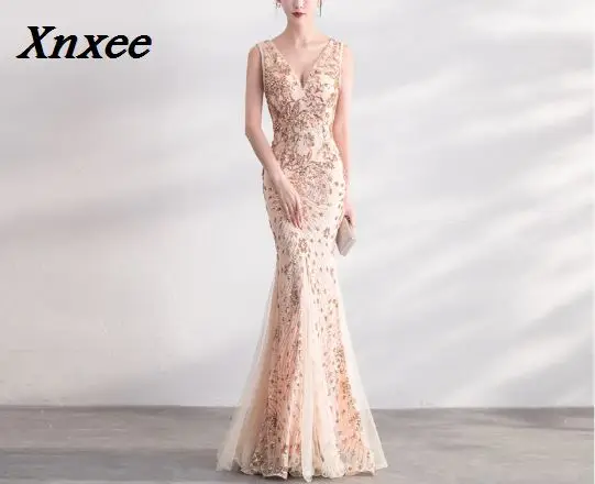 Xnxee Sequins Beading Dresses Mermaid Long Formal Prom Party Dress 2018 New Style Xnxee
Xnxee Sequins Beading Dresses Mermaid Long Formal Prom Party Dress 2018 New Style Xnxee