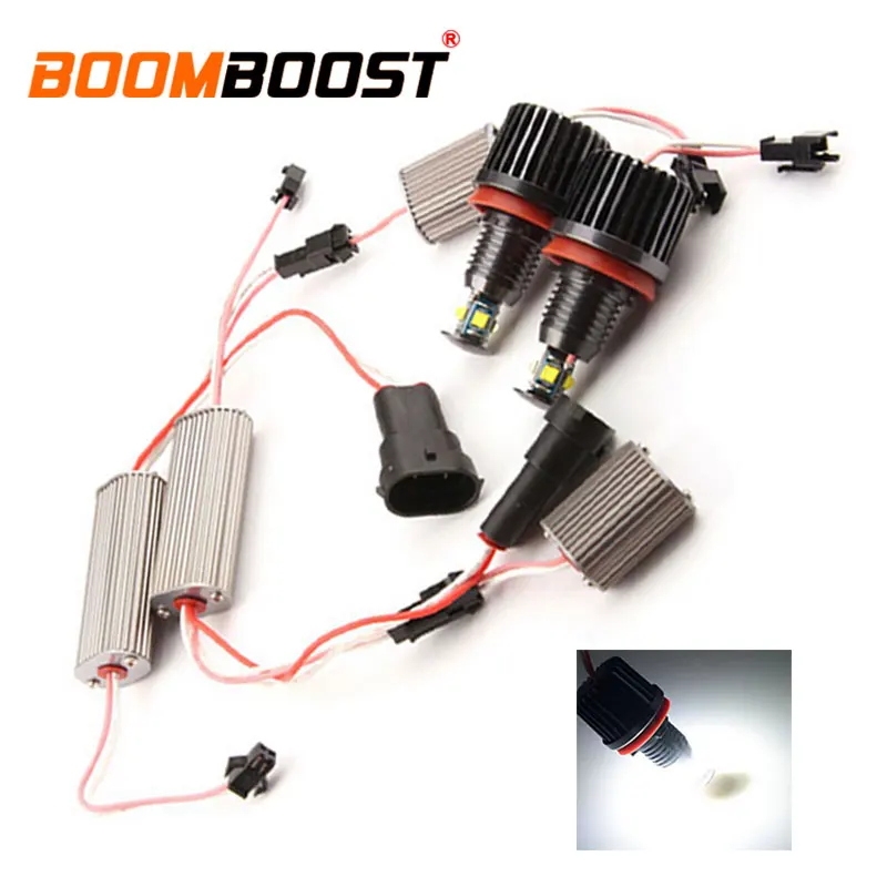 2Pcs LED Marker Xenon 40W For BMW E60 E61 E63 E64 E70 X5 E71 X6 E82 E87 E89 Z4 E90 E91 E92 M3 E93 LED Angel Eyes Light White H8
2Pcs LED Marker Xenon 40W For BMW E60 E61 E63 E64 E70 X5 E71 X6 E82 E87 E89 Z4 E90 E91 E92 M3 E93 LED Angel Eyes Light White H8
