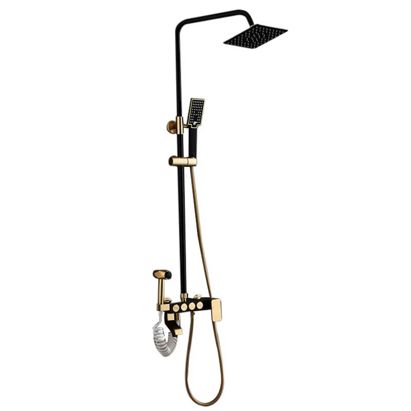 Space aluminum Hot and cold water shower sets,Rise/drop Pressurized square shower head,shower system with handheld,J18359
Space aluminum Hot and cold water shower sets,Rise/drop Pressurized square shower head,shower system with handheld,J18359