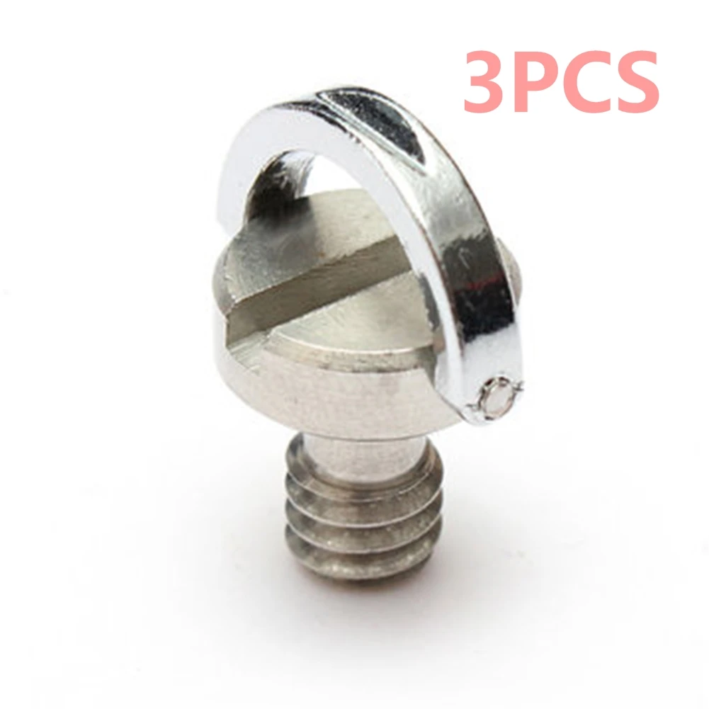 3PCS 1/4" hinged D Ring Tripod Monopod Quick Release Plate Camera Screw Slotted Photography Parts
3PCS 1/4" hinged D Ring Tripod Monopod Quick Release Plate Camera Screw Slotted Photography Parts