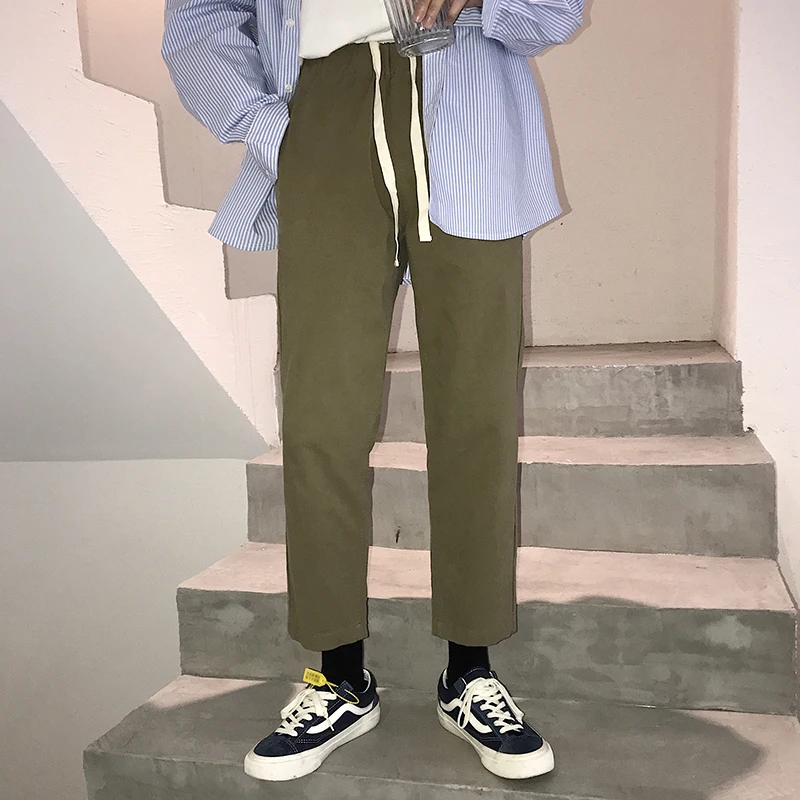 2019 Men's Large Pulling Rope Leisure Cotton Casual Pants Khaki Trousers Active Elastic Harem Hip Hop Joggers Sweatpants S-XL
2019 Men's Large Pulling Rope Leisure Cotton Casual Pants Khaki Trousers Active Elastic Harem Hip Hop Joggers Sweatpants S-XL