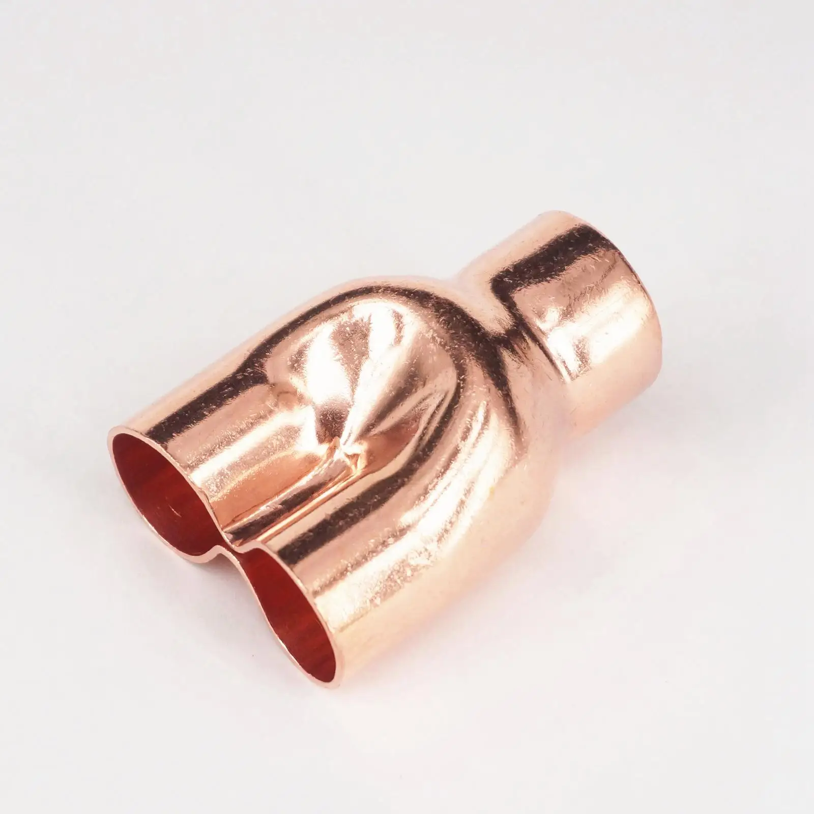 28x22x22mm Inner Diameter Welding Copper End Feed Reducing Y 3 Way Pipe Fitting Plumbing For Water Liquid
28x22x22mm Inner Diameter Welding Copper End Feed Reducing Y 3 Way Pipe Fitting Plumbing For Water Liquid