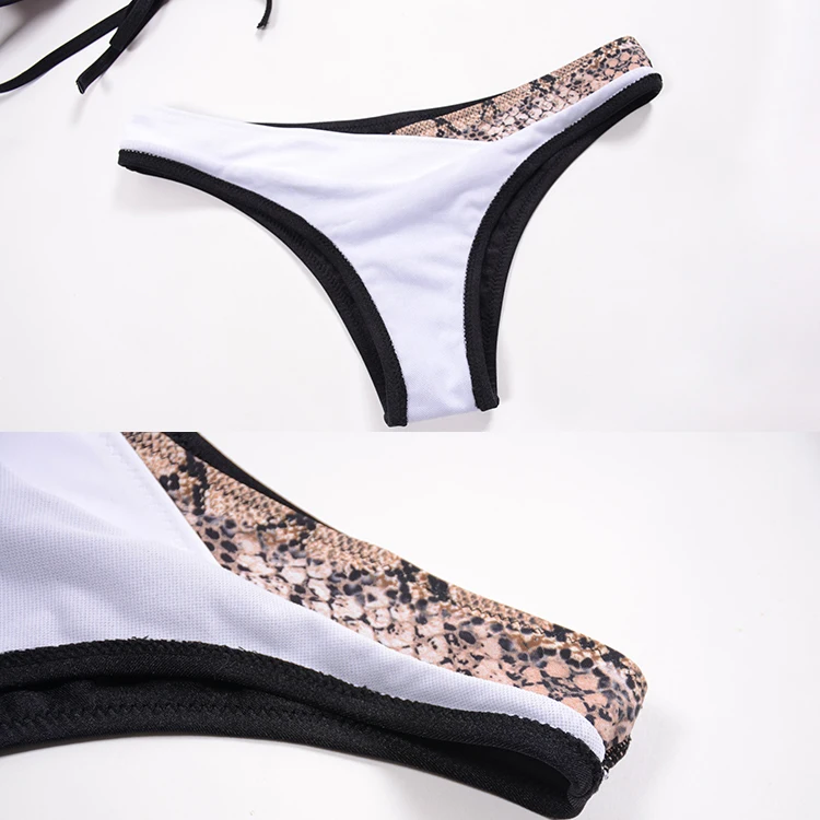 Hirigin Sexy Patchwork Bikini Set Push Up Padded Biquini Snakes Swimwear Women 2019 Bandage Beach Swimsuit Women Bathing Suit
Hirigin Sexy Patchwork Bikini Set Push Up Padded Biquini Snakes Swimwear Women 2019 Bandage Beach Swimsuit Women Bathing Suit