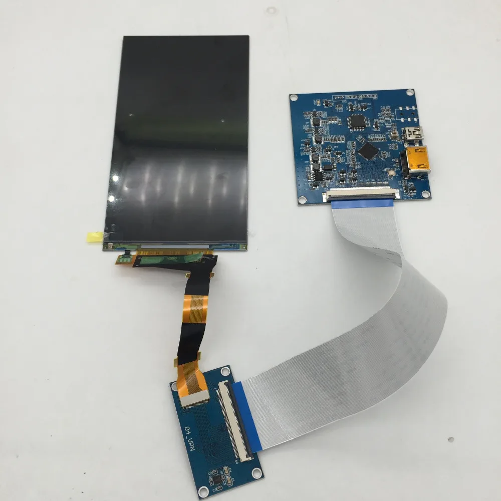 ЖК-экран 5,5 "2560*1440 2K LS055R1SX04 + контроллер драйвера HDMI в MIPI S2.2 для 3d SLA принтера NanoDLP thingiiter TOS
ЖК-экран 5,5 "2560*1440 2K LS055R1SX04 + контроллер драйвера HDMI в MIPI S2.2 для 3d SLA принтера NanoDLP thingiiter TOS