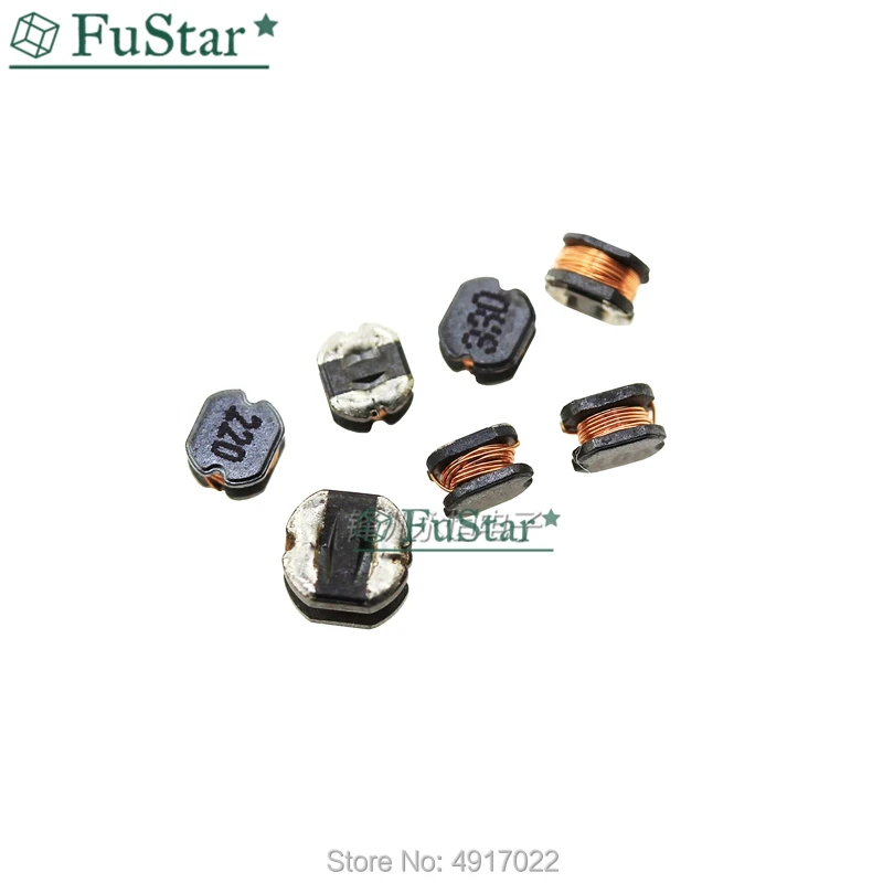 50pcs/lot 4*4*3 mm SMD Power Inductor CD43 2R2 3.3uh 4.7 10uH 22uH 33uH 47uH 100uH 470uH 100 220 330 470 101 471 4mm 4x4x4.3mm
50pcs/lot 4*4*3 mm SMD Power Inductor CD43 2R2 3.3uh 4.7 10uH 22uH 33uH 47uH 100uH 470uH 100 220 330 470 101 471 4mm 4x4x4.3mm
