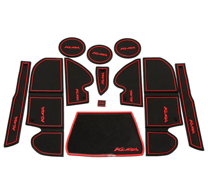 12pcs Car Interior Non-slip Door Cup Holder Rubber Mats Door Groove Latex Mat Fit For Kuga 2013-2015
12pcs Car Interior Non-slip Door Cup Holder Rubber Mats Door Groove Latex Mat Fit For Kuga 2013-2015