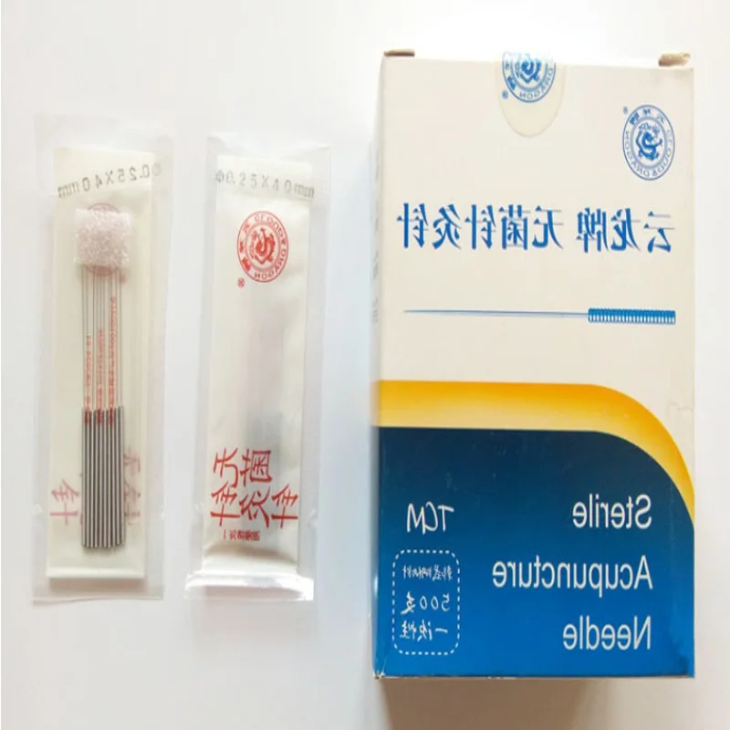 Новый одноразовый акупунктурный массаж иглы yunlong стерильные для иглотерапии 500