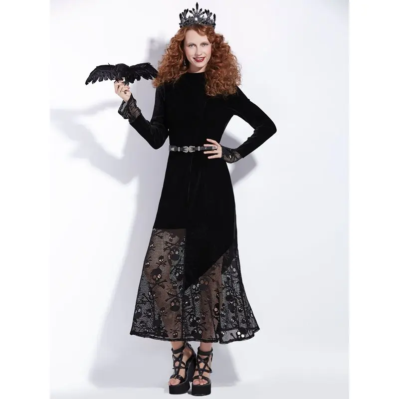 Rosetic Women Gothic Lace Dresses Sexy Vintage Long Sleeves Patchwork Plus Size Elegant Women Black Casual Party Club Dresses
Rosetic Women Gothic Lace Dresses Sexy Vintage Long Sleeves Patchwork Plus Size Elegant Women Black Casual Party Club Dresses