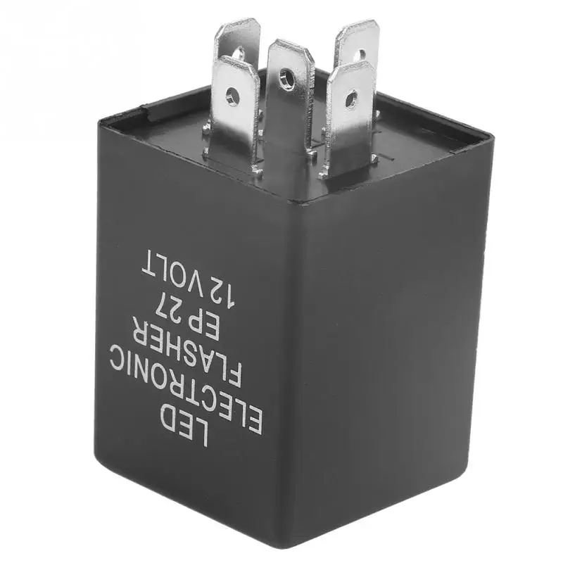 EP27 12V 0 1 W-150W 5-контактный Светодиодный проблесковый маячок реле вспышки для