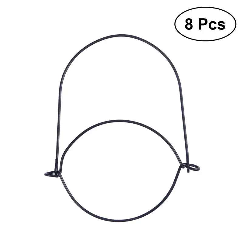 8pcs Mason Jar Hooks Stainless Steel Bearable Decorative Sturdy Wire Handles for Canning Jars Garden Home Random color
8pcs Mason Jar Hooks Stainless Steel Bearable Decorative Sturdy Wire Handles for Canning Jars Garden Home Random color