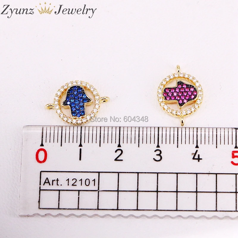 10PCS ZYZ330-4173 Mic Color Cubic Zirconia Crystal Pave Hamsa Hand Adjustable CZ Zircon Bracelets for Women
10PCS ZYZ330-4173 Mic Color Cubic Zirconia Crystal Pave Hamsa Hand Adjustable CZ Zircon Bracelets for Women