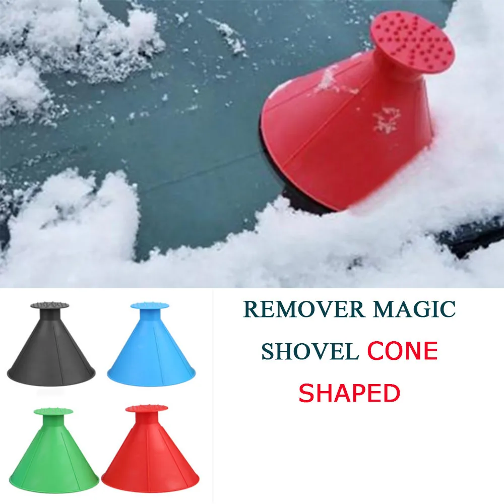 High Quality Shovel Snow Car Tool Funnel Windshield Magic Ice Scraper Outdoor Cone Shaped Remover for BMW F30 F10 E90 E46 GOLF 7
High Quality Shovel Snow Car Tool Funnel Windshield Magic Ice Scraper Outdoor Cone Shaped Remover for BMW F30 F10 E90 E46 GOLF 7