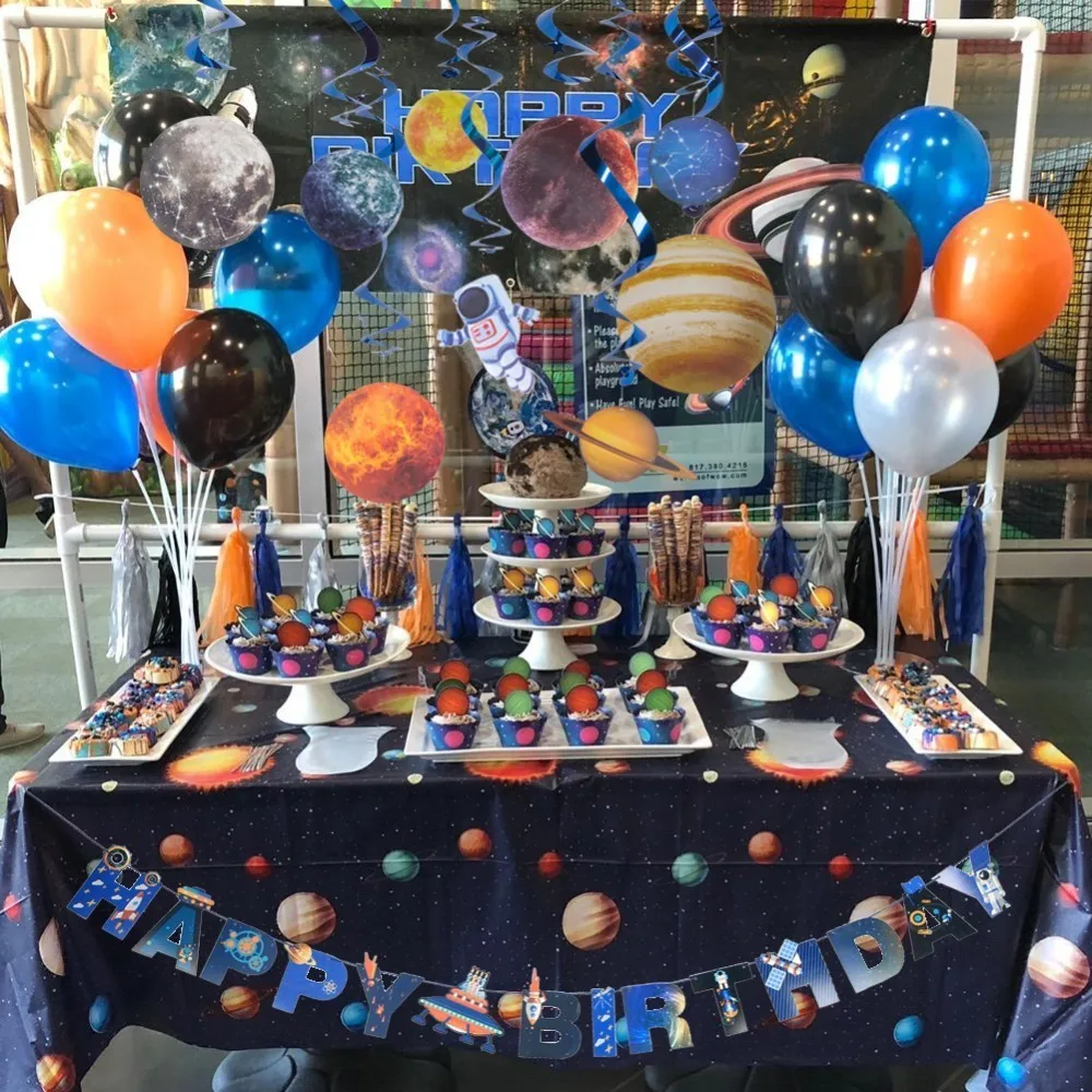 26pcs Space Theme Plant Pattern Happy Birthday Party Decorations Kids Birthday Balloons Birthday Banner Boys Birthday Supplies
26pcs Space Theme Plant Pattern Happy Birthday Party Decorations Kids Birthday Balloons Birthday Banner Boys Birthday Supplies