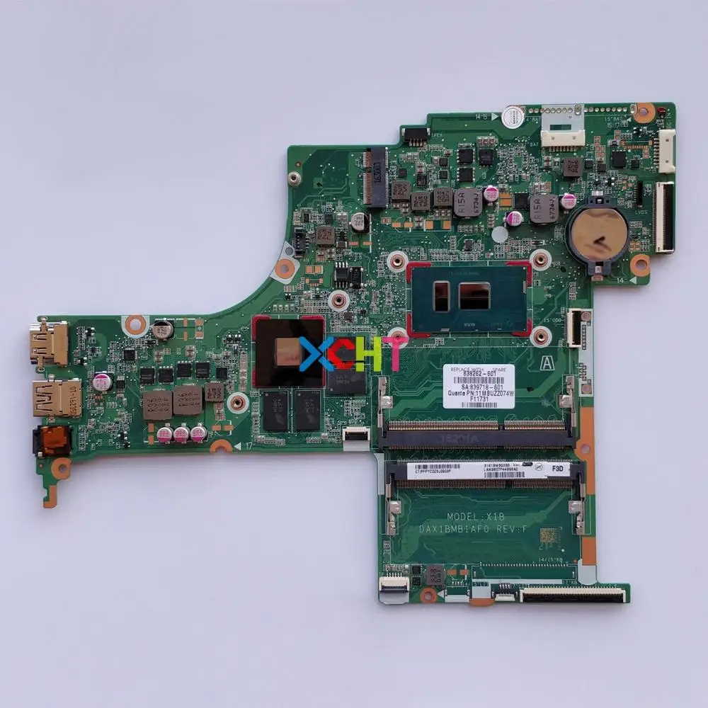 838262-601 838262-001 DAX1BMB1AF0 w 940M/4GB GPU i7-6500U CPU for HP NoteBook 17-S013CA 17-S041NR 17-S PC Motherboard Mainboard
838262-601 838262-001 DAX1BMB1AF0 w 940M/4GB GPU i7-6500U CPU for HP NoteBook 17-S013CA 17-S041NR 17-S PC Motherboard Mainboard