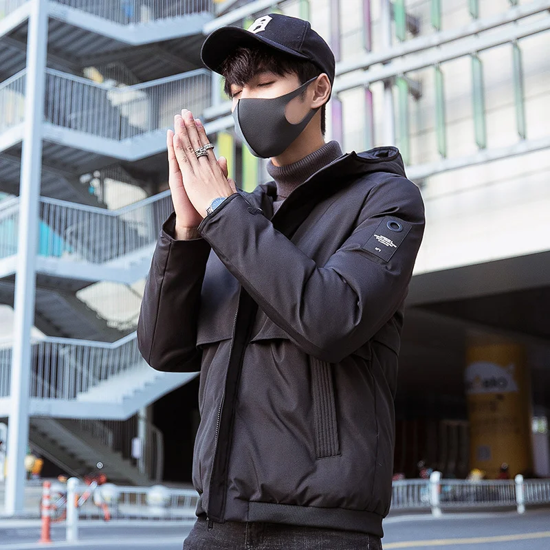 Winter 2018 new youth Korean version of men's casual pure color loose big size thickening fashion trend cotton clothes
Winter 2018 new youth Korean version of men's casual pure color loose big size thickening fashion trend cotton clothes