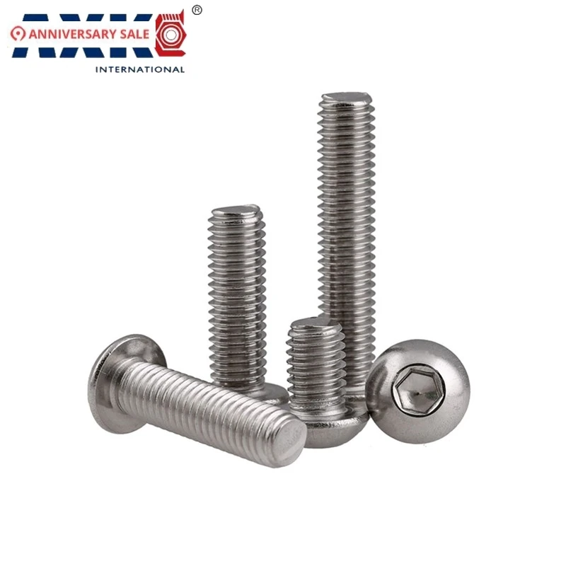 #6 6#-32*1-1/2 6#-32*1-3/4 6#-32*2 Length 304 Stainless Steel UNC Coarse Thread Bolt Hexagon Socket Pan Round Button Head Screw
#6 6#-32*1-1/2 6#-32*1-3/4 6#-32*2 Length 304 Stainless Steel UNC Coarse Thread Bolt Hexagon Socket Pan Round Button Head Screw