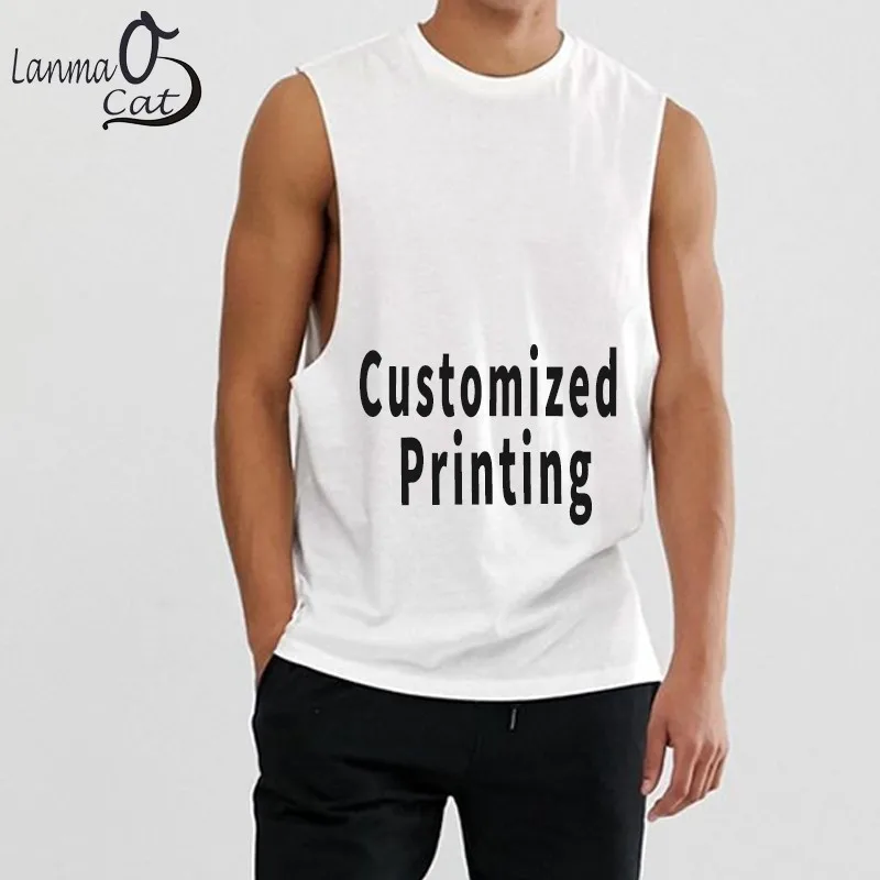 Men Sleeveless Tank Top Casual Gym Muscle Vest Custom Printing Men Sports Fitness Vest Tank Tops
Men Sleeveless Tank Top Casual Gym Muscle Vest Custom Printing Men Sports Fitness Vest Tank Tops