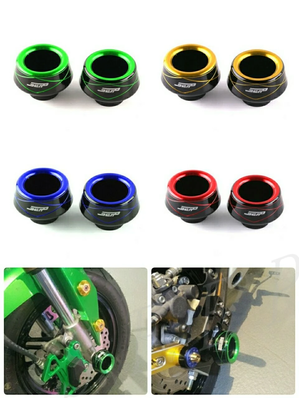 Universal CNC Front Rear Fork Wheel Fall Protection Frame Slider Anti Crash Protector For Kawasaki Z800 Z1000 Z1000SX ZX10R
Universal CNC Front Rear Fork Wheel Fall Protection Frame Slider Anti Crash Protector For Kawasaki Z800 Z1000 Z1000SX ZX10R