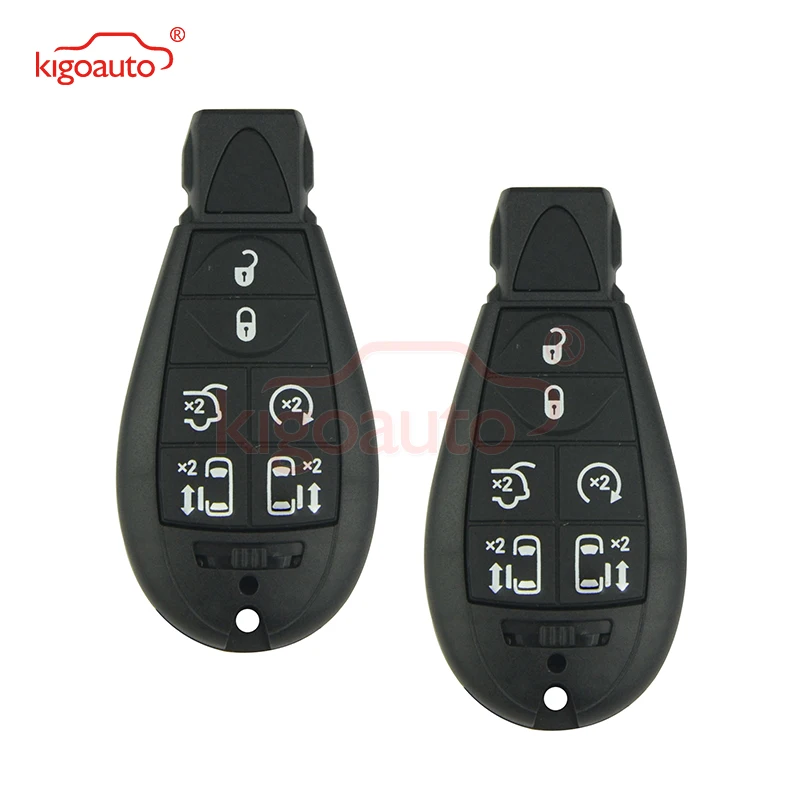 Kigoauto 2pcs Fobik Key Remote 6 Button 434Mhz For Chrysler Voyager Jeep Cherokee For Dodge Caliber Journey #10 68066859AD
Kigoauto 2pcs Fobik Key Remote 6 Button 434Mhz For Chrysler Voyager Jeep Cherokee For Dodge Caliber Journey #10 68066859AD