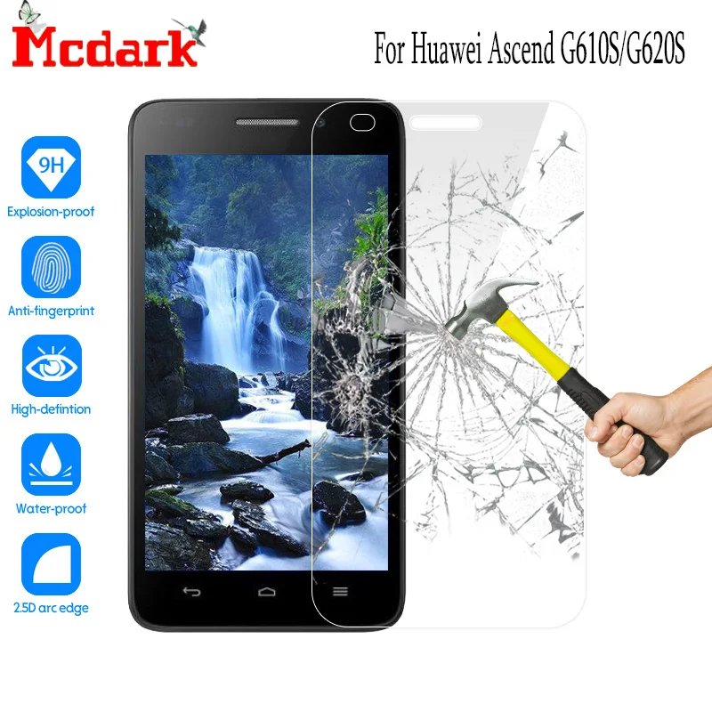 2.5D 9H закаленное стекло для Huawei G610S C8815 защита экрана 5 0 дюймов Ascend G620S телефона