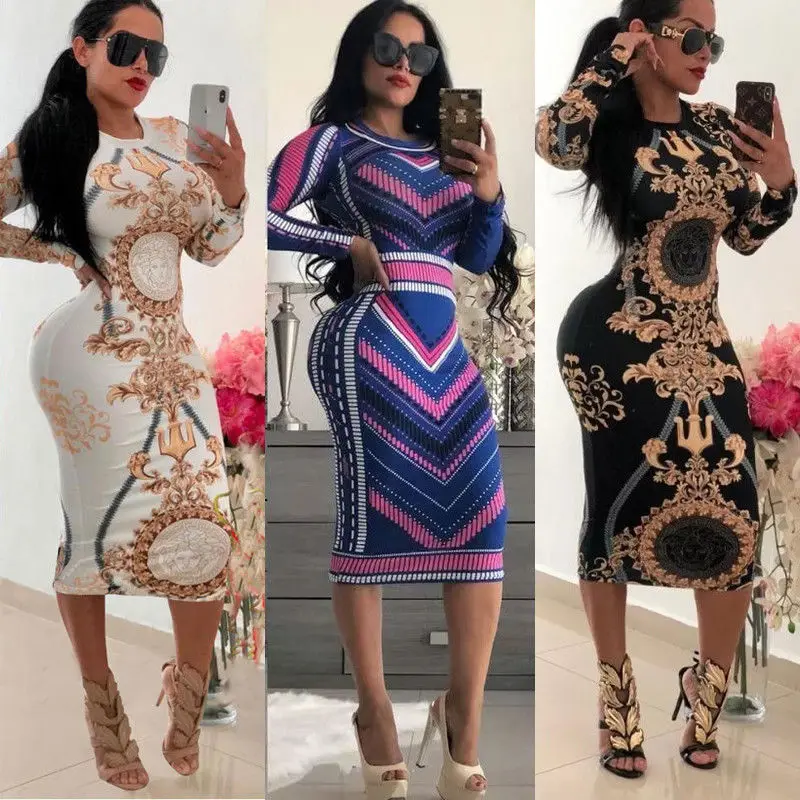Skirts 2018 New Brand Women Long Sleeves Floral Print Autumn O-Neck Casual Club Party Bodycon Mini Skirts
Skirts 2018 New Brand Women Long Sleeves Floral Print Autumn O-Neck Casual Club Party Bodycon Mini Skirts